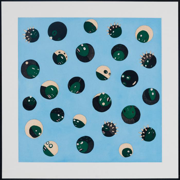 Laylah Ali; Untitled, 2001;