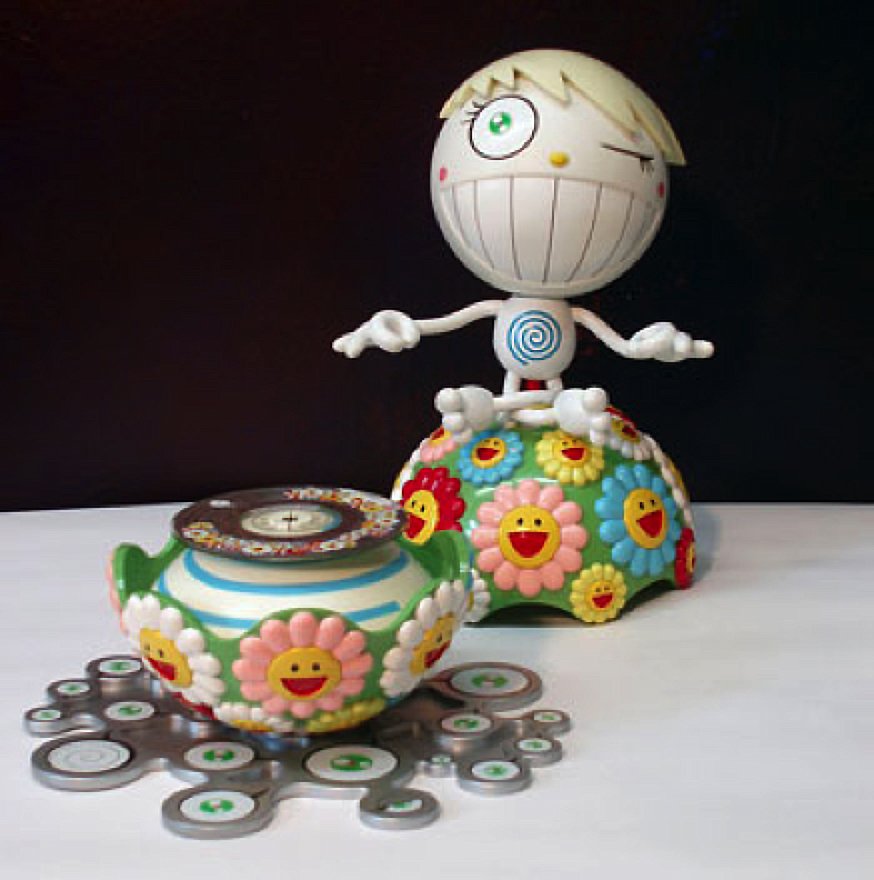 Takashi Murakami, Oval (2000), Peter Norton Family Christmas Art Projects