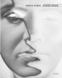 Mona Kuhn Kings Road book cover with solarization image of a female face, publisher Steidl